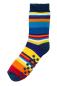 Preview: 6 Paar TippTexx 24 Kinder ABS Stoppersocken Gute Laune Ringel